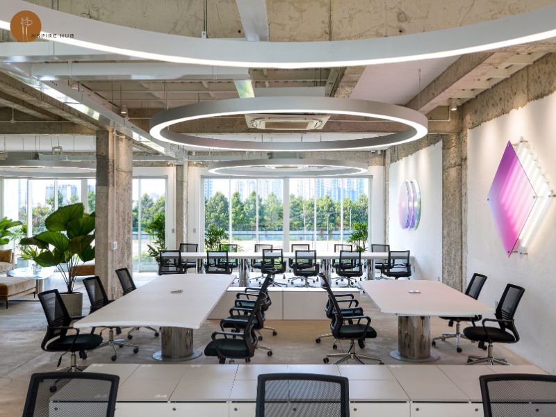 A dedicated desk reduces time spent on daily workspace setup