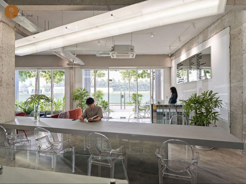 Không gian làm việc chung tại Inspire Hub