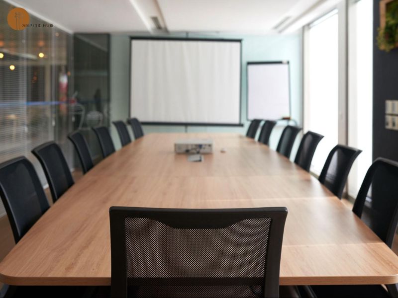 Meeting rooms are a service available at shared offices and coworking spaces