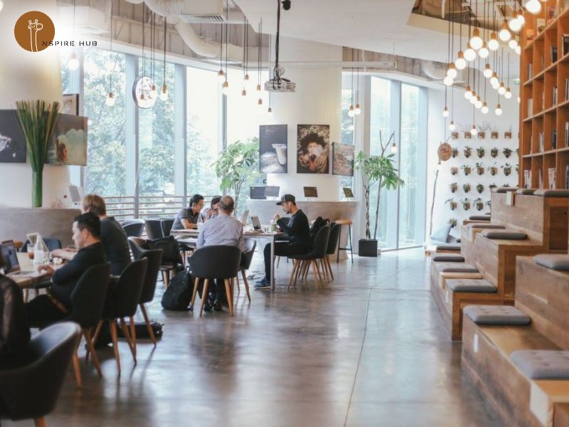 Coworking cafe Nest by AIA