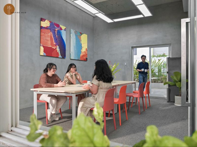 A pantry room at Inspire Hub 2