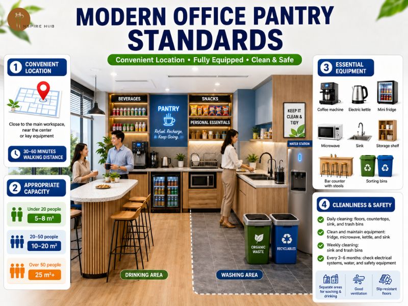 Standards of an office pantry